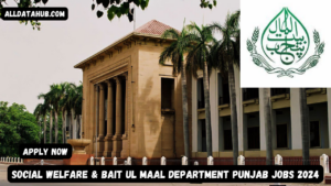 Social Welfare & Bait ul Maal Department Punjab Jobs 2024